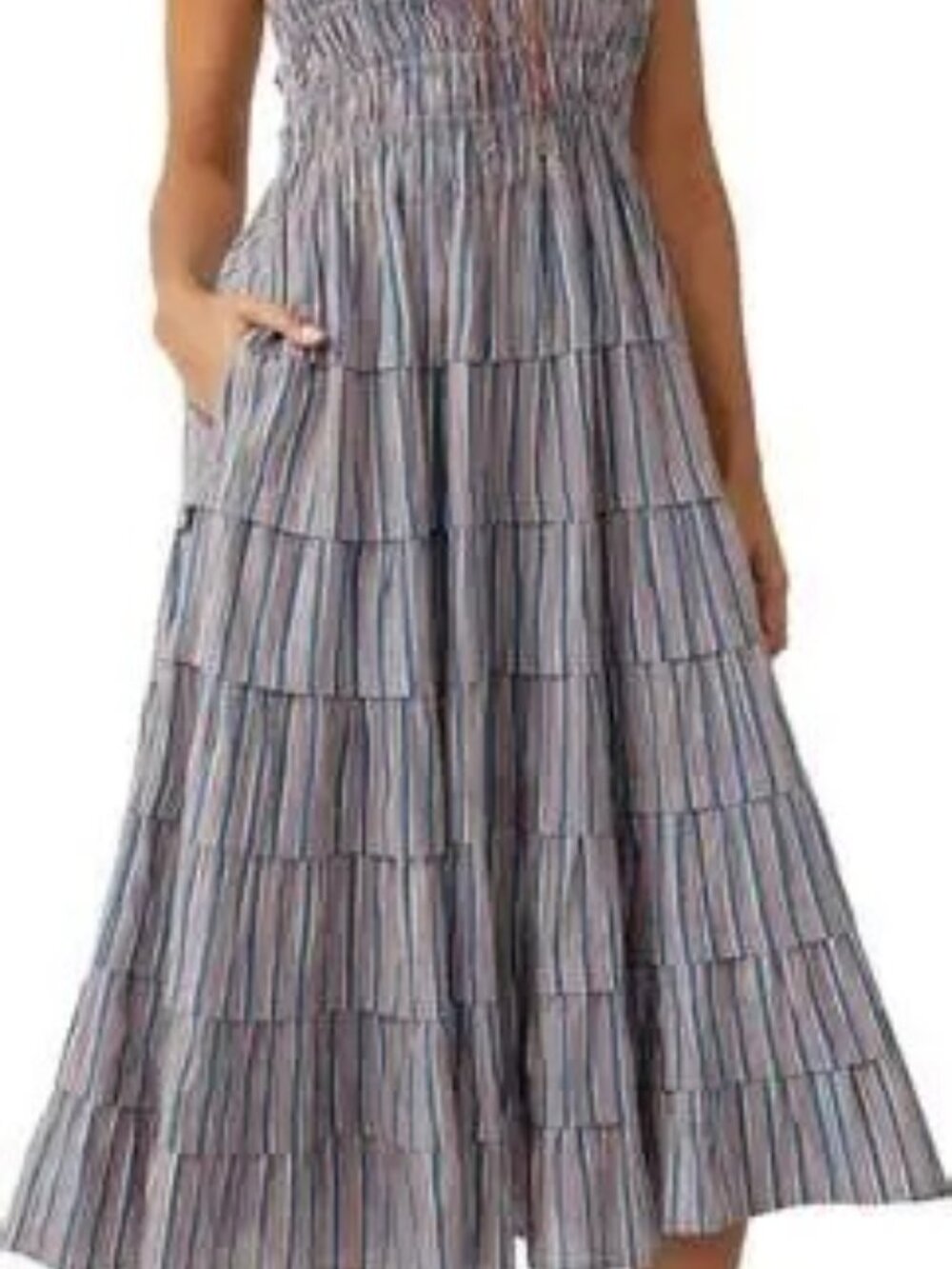 NWT!! FREE PEOPLE Going Steady Midi Dress!! Sz S - Picture 5 of 11